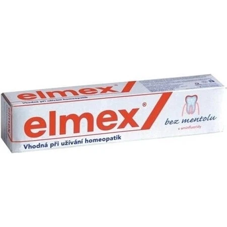ELMEX PATE A DENTS SANS MENTHOL 1×75 ml, sans menthol