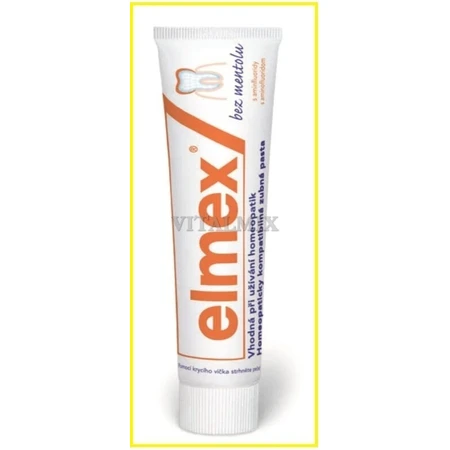 ELMEX PATE A DENTS SANS MENTHOL 1×75 ml, sans menthol