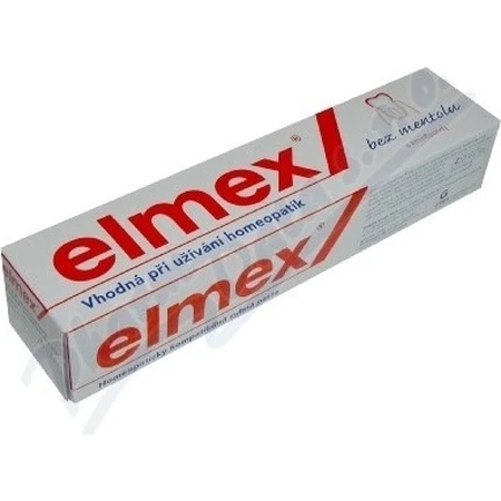 ELMEX PATE A DENTS SANS MENTHOL 1×75 ml, sans menthol