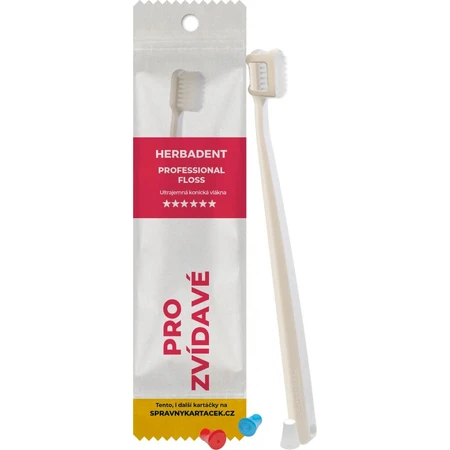 HERBADENT Professionelle Zahnbürste 1×1 Stück, Zahnbürste