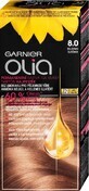 Garnier Olia Permanent Hair Colour 8.0 Blond 1&#215;1 set, permanent hair colour