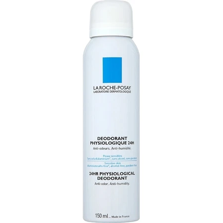 LA ROCHE-POSAY Fysiologische Deodorant Spray voor Gevoelige Huid 48H 150 ml 1×150 ml, deodorant
