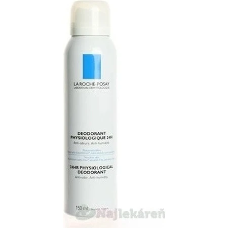 LA ROCHE-POSAY Fysiologische Deodorant Spray voor Gevoelige Huid 48H 150 ml 1×150 ml, deodorant