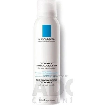 LA ROCHE-POSAY Fysiologische Deodorant Spray voor Gevoelige Huid 48H 150 ml 1×150 ml, deodorant