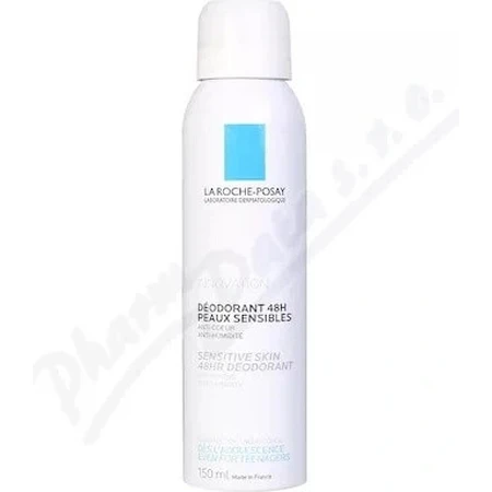 LA ROCHE-POSAY Fysiologische Deodorant Spray voor Gevoelige Huid 48H 150 ml 1×150 ml, deodorant