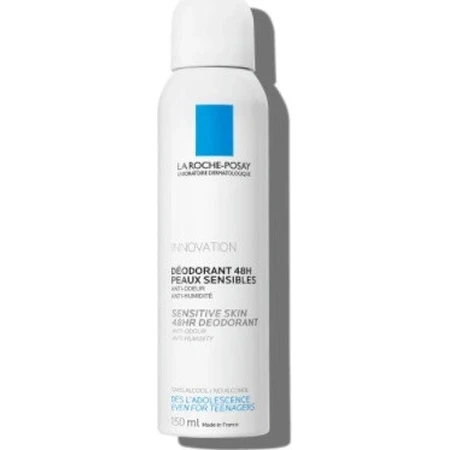 LA ROCHE-POSAY Fysiologische Deodorant Spray voor Gevoelige Huid 48H 150 ml 1×150 ml, deodorant