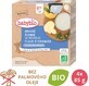 BABYBIO Orange blossom apple brass&#233; 4x85 g 4&#215;85 g