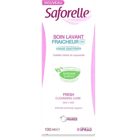 Saforelle gel íntimo FRESH 1×100 ml, gel