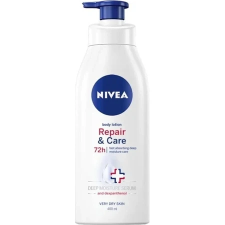 Nivea Loción Corporal Regeneradora Repair&Care 1×400 ml, loción corporal