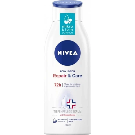 Nivea Loción Corporal Regeneradora Repair&Care 1×400 ml, loción corporal
