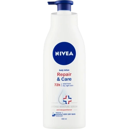 Nivea Loción Corporal Regeneradora Repair&Care 1×400 ml, loción corporal