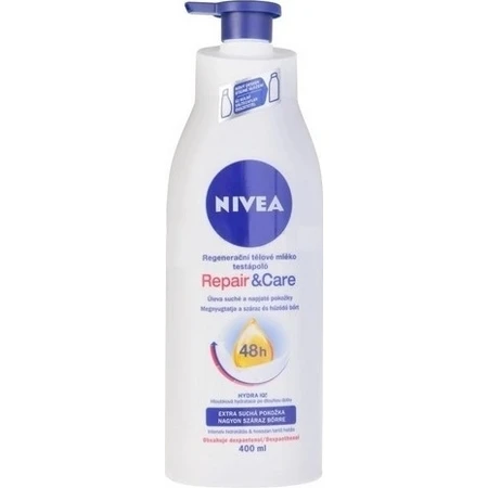 Nivea Loción Corporal Regeneradora Repair&Care 1×400 ml, loción corporal