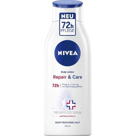 Nivea Loción Corporal Regeneradora Repair&Care 1×400 ml, loción corporal