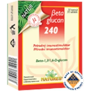 NATURES Betaglucan 240+ 1×30 cps