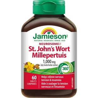 Jamieson's St John's Worth 60tbl / Neurosome St John's Wort 1×60 tbl, complemento alimenticio