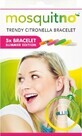 MosquitNo Summer bracelet with citronella scent-releasing clasp, adjustable size 1&#215;5 pcs, mosquito bracelets
