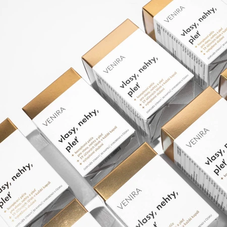 VENIRA Kapseln für Haare, Nägel und Haut, 40-Tage-Kur 1×80 cps, Nahrungsergänzungsmittel
