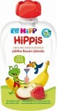 HiPP HiPPis 100% Frucht HiPPis Apfel Banane Erdbeere 1&#215;100 g, Fruchtsnack