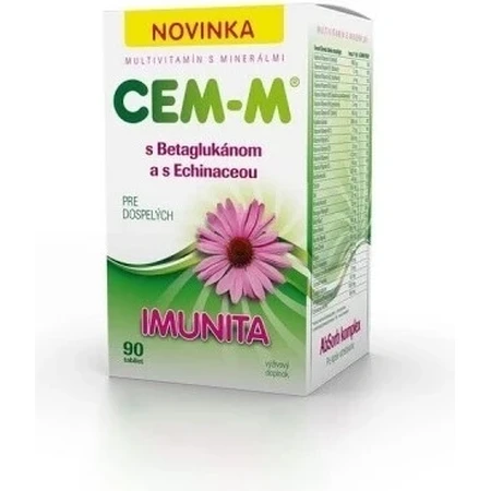 CEM-M for Adults Immunity 1×90 tbl, multivitamine avec minéraux