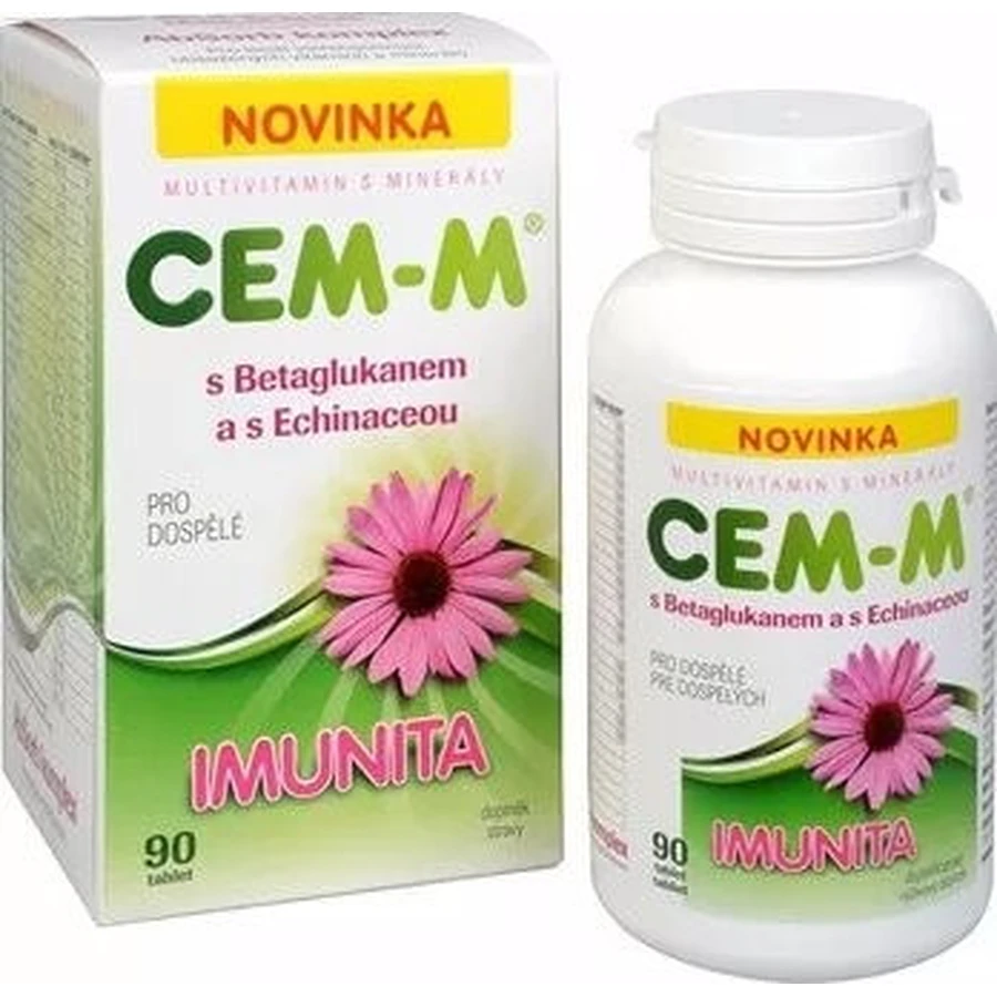 CEM-M for Adults Immunity 1×90 tbl, multivitamine avec minéraux