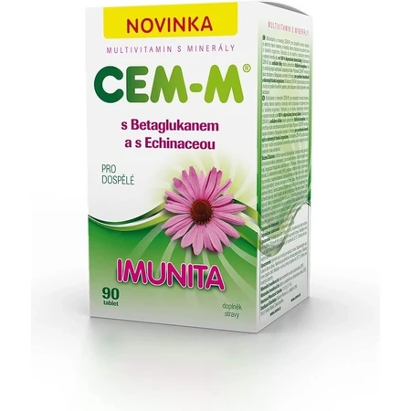 CEM-M for Adults Immunity 1×90 tbl, multivitamine avec minéraux