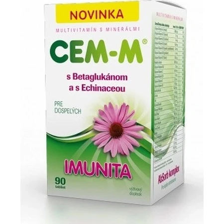 CEM-M for Adults Immunity 1×90 tbl, multivitamine avec minéraux