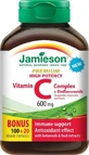 Jamieson Vitamin C PREMIUM with bioflavonoids 600mg 1×120 tbl