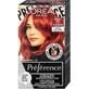L'Oréal Paris Préférence Vivid Colors permanent hair color 1×1 set, Montmartre - Bright Red, 60+90+54 ml