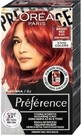 L'Oréal Paris Préférence Vivid Colors permanent hair color 1×1 set, Montmartre - Bright Red, 60+90+54 ml