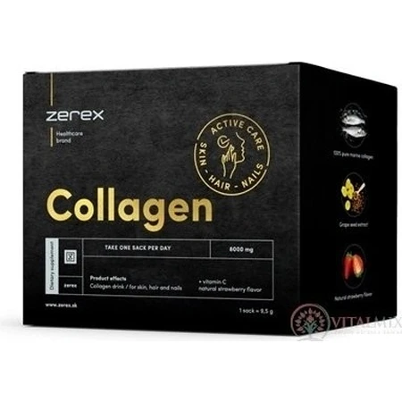 Zerex Collageen 8000 mg 1×15 stuks, voedingssupplement
