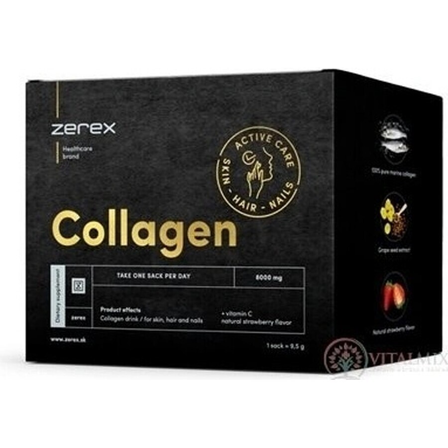 Zerex Collagen 8000 mg 1×15 Stück, Nahrungsergänzungsmittel