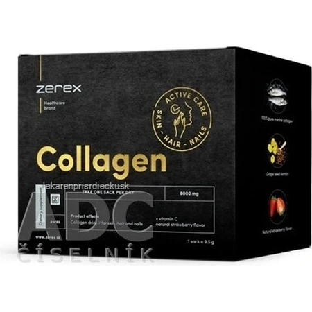Zerex Collageen 8000 mg 1×15 stuks, voedingssupplement