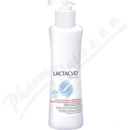 Lactacyd intieme reinigingsemulsie met prebiotica Pharma Prebiotic Plus 1×250 ml, intieme reinigingsemulsie