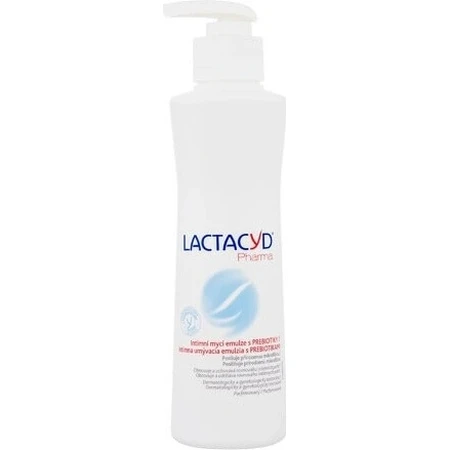Lactacyd intieme reinigingsemulsie met prebiotica Pharma Prebiotic Plus 1×250 ml, intieme reinigingsemulsie