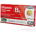 JutaVit Vitamina B6 20 mg 1×60 tbl, integratore alimentare JutaVit Vitamina B6 20 mg 1×60 tbl, integratore alimentare