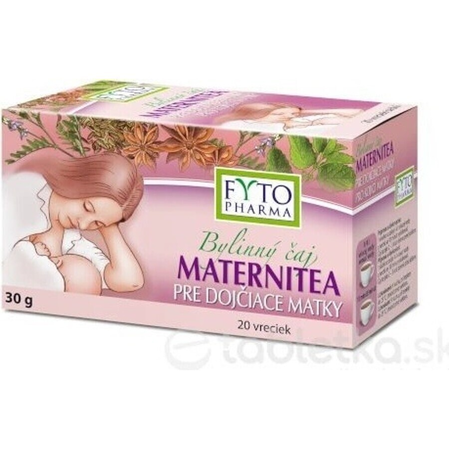 FYTO MATERNITY Kruidenthee voor moeders die borstvoeding geven 20×1,5 g, kruidenthee