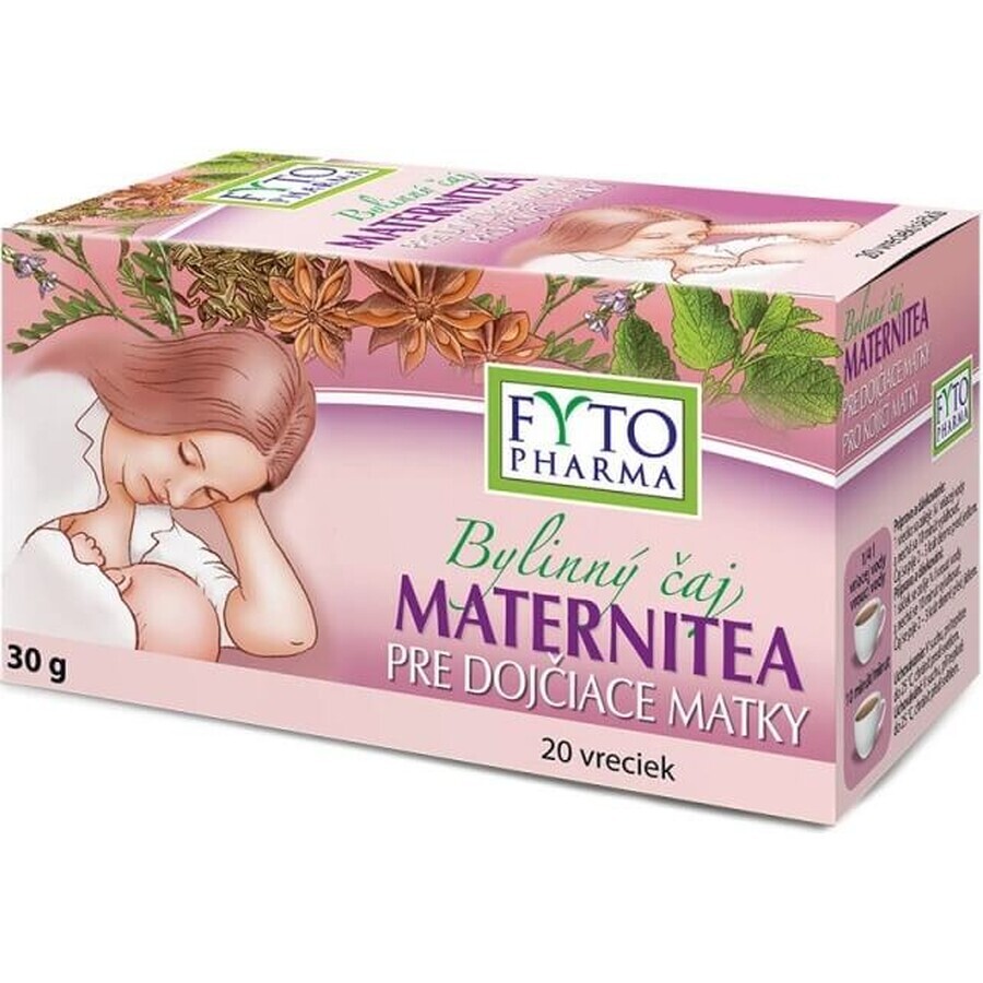 FYTO MATERNITY Kruidenthee voor moeders die borstvoeding geven 20×1,5 g, kruidenthee