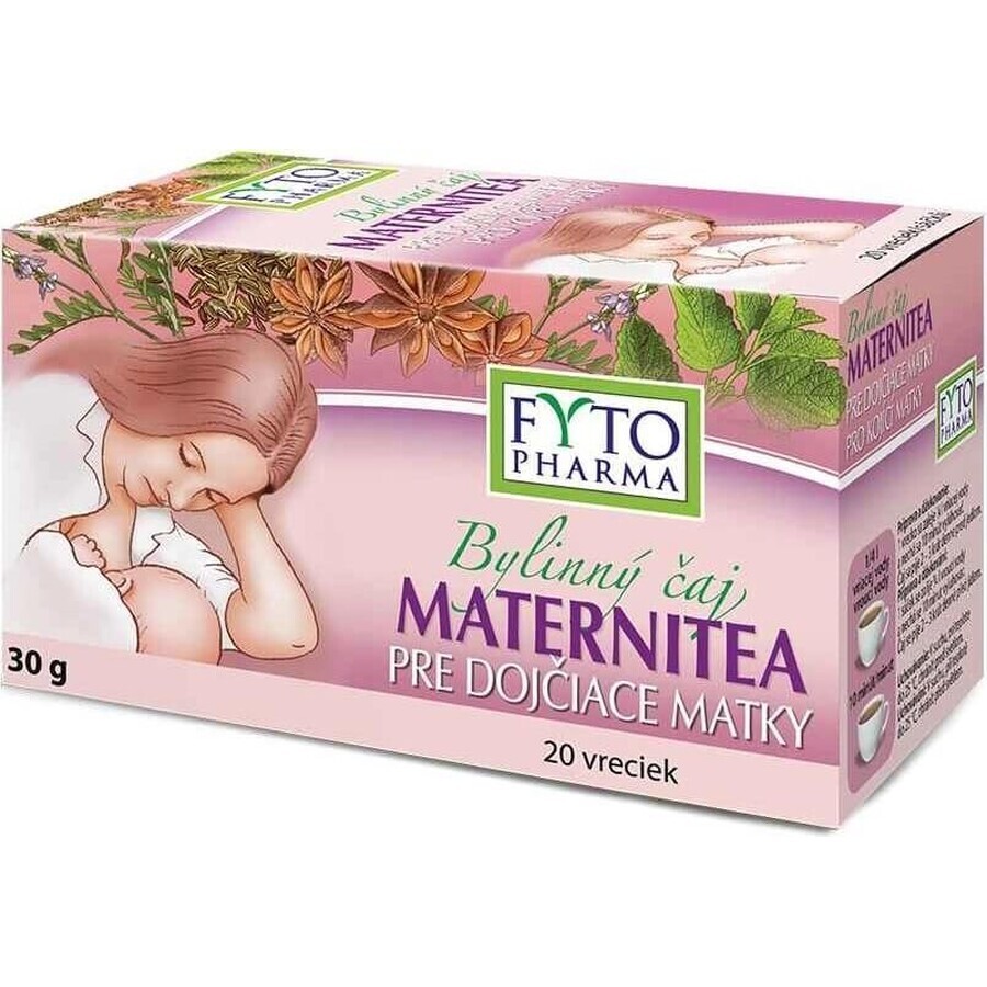 FYTO MATERNITY Kruidenthee voor moeders die borstvoeding geven 20×1,5 g, kruidenthee