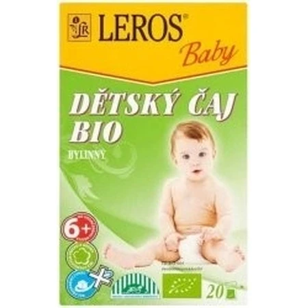 LEROS BIO KINDERKRÄUTERTEE+ 20×2 g, Kräutertee für Kinder