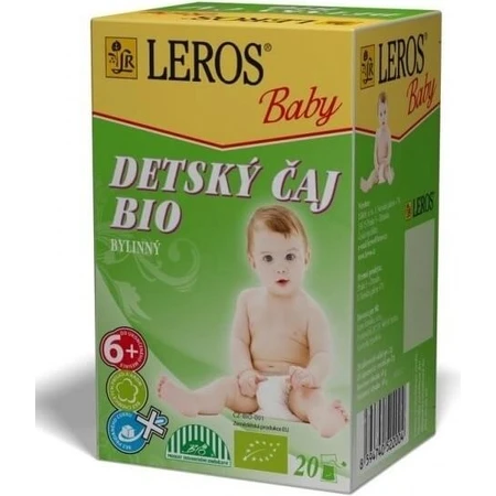 LEROS BIO KINDERKRÄUTERTEE+ 20×2 g, Kräutertee für Kinder