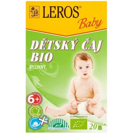 LEROS BIO KINDERKRÄUTERTEE+ 20×2 g, Kräutertee für Kinder