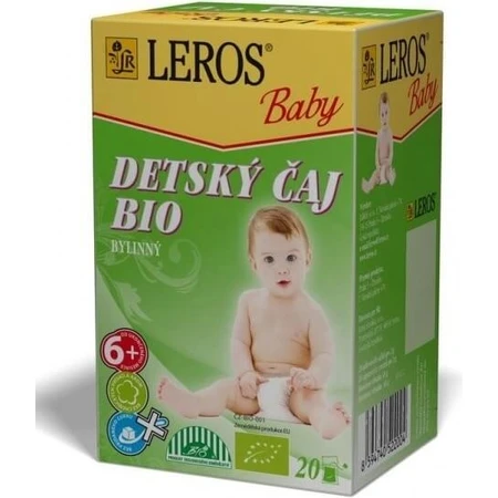 LEROS BIO KINDERKRÄUTERTEE+ 20×2 g, Kräutertee für Kinder