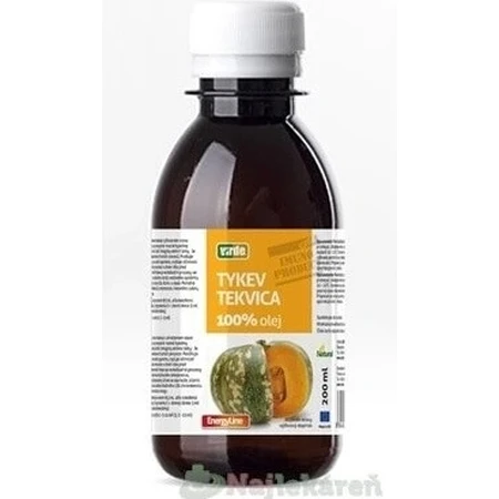 VIRDE Calabaza 100% aceite 1×200 ml, complemento alimenticio