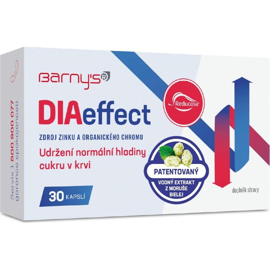 Barny's DIAeffect 1×30 cps, food supplement