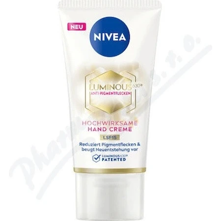 Nivea Luminous hand cream contre les taches pigmentaires 1×1 pc