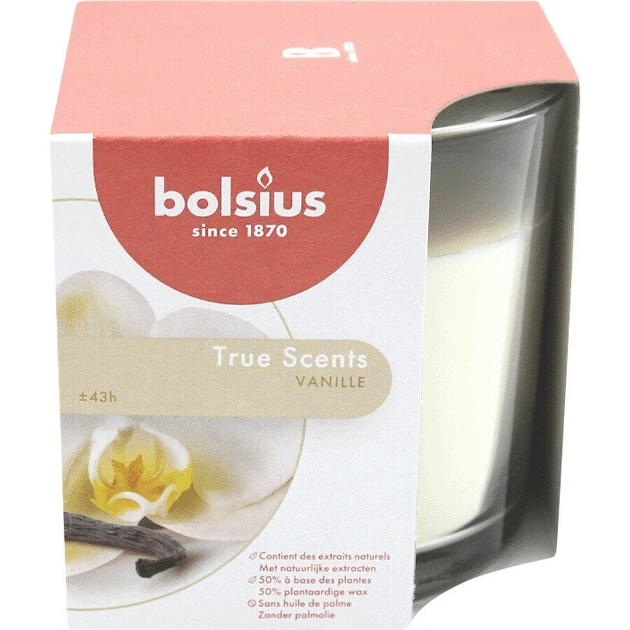 Bolsius Aromatic 2.0 Bottle 95x95mm Vanilla, scented candle 1×1 pc, scented candle Bolsius Aromatic 2.0 Bottle 95x95mm Vanilla, scented candle 1×1 pc, scented candle