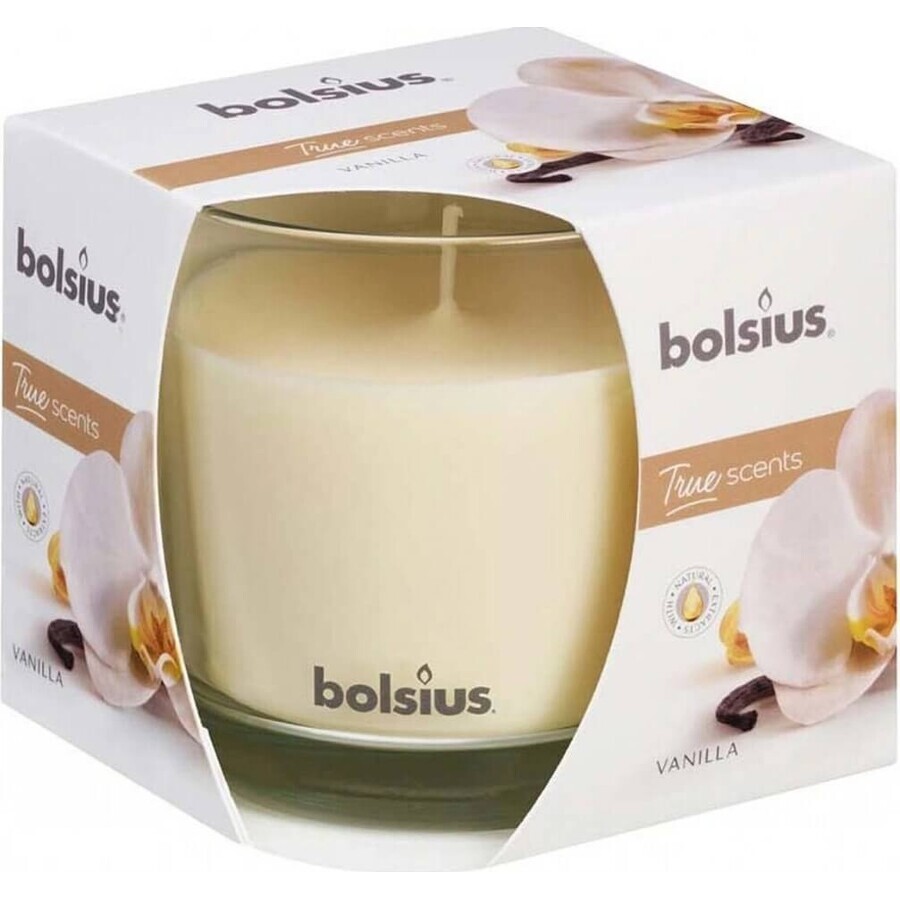 Bolsius Aromatic 2.0 Bottle 95x95mm Vanilla, scented candle 1×1 pc, scented candle Bolsius Aromatic 2.0 Bottle 95x95mm Vanilla, scented candle 1×1 pc, scented candle