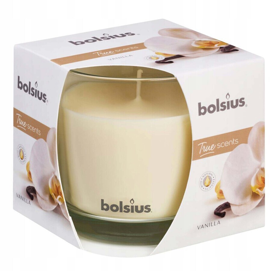 Bolsius Aromatic 2.0 Bottle 95x95mm Vanilla, scented candle 1×1 pc, scented candle Bolsius Aromatic 2.0 Bottle 95x95mm Vanilla, scented candle 1×1 pc, scented candle
