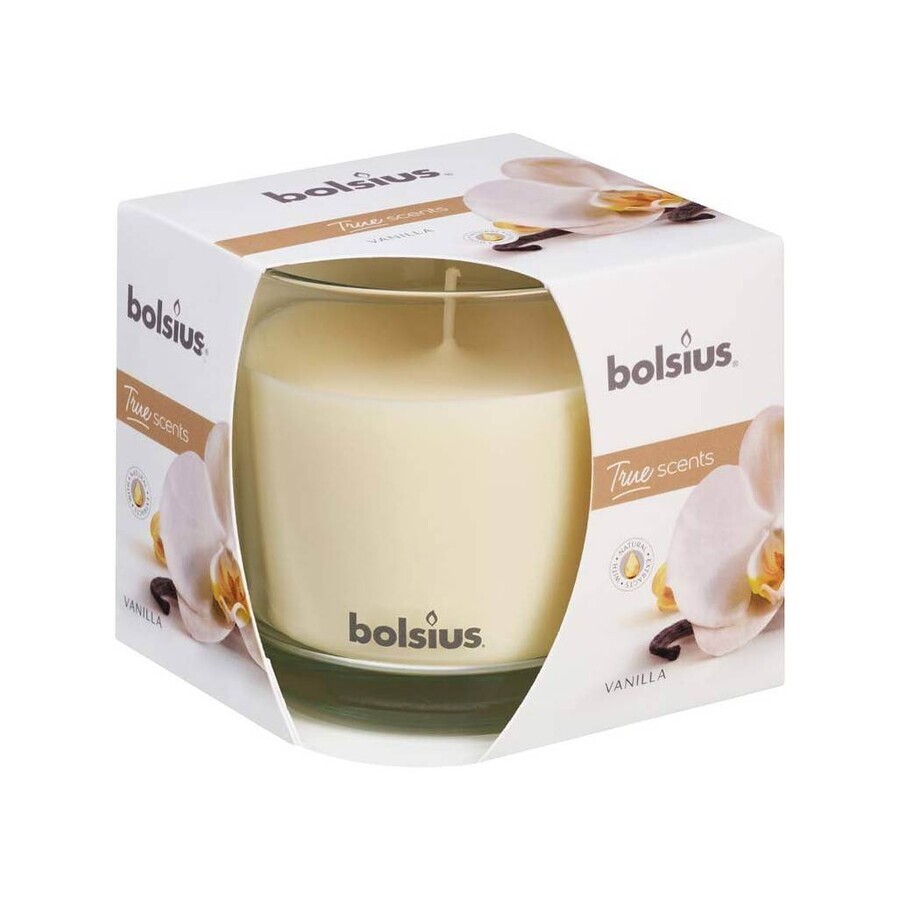 Bolsius Aromatic 2.0 Bottle 95x95mm Vanilla, scented candle 1×1 pc, scented candle Bolsius Aromatic 2.0 Bottle 95x95mm Vanilla, scented candle 1×1 pc, scented candle