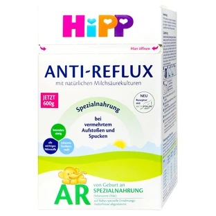 HiPP ANTI-REFLUX AR 1×600 g, Milchnahrung für Säuglinge ab Geburt